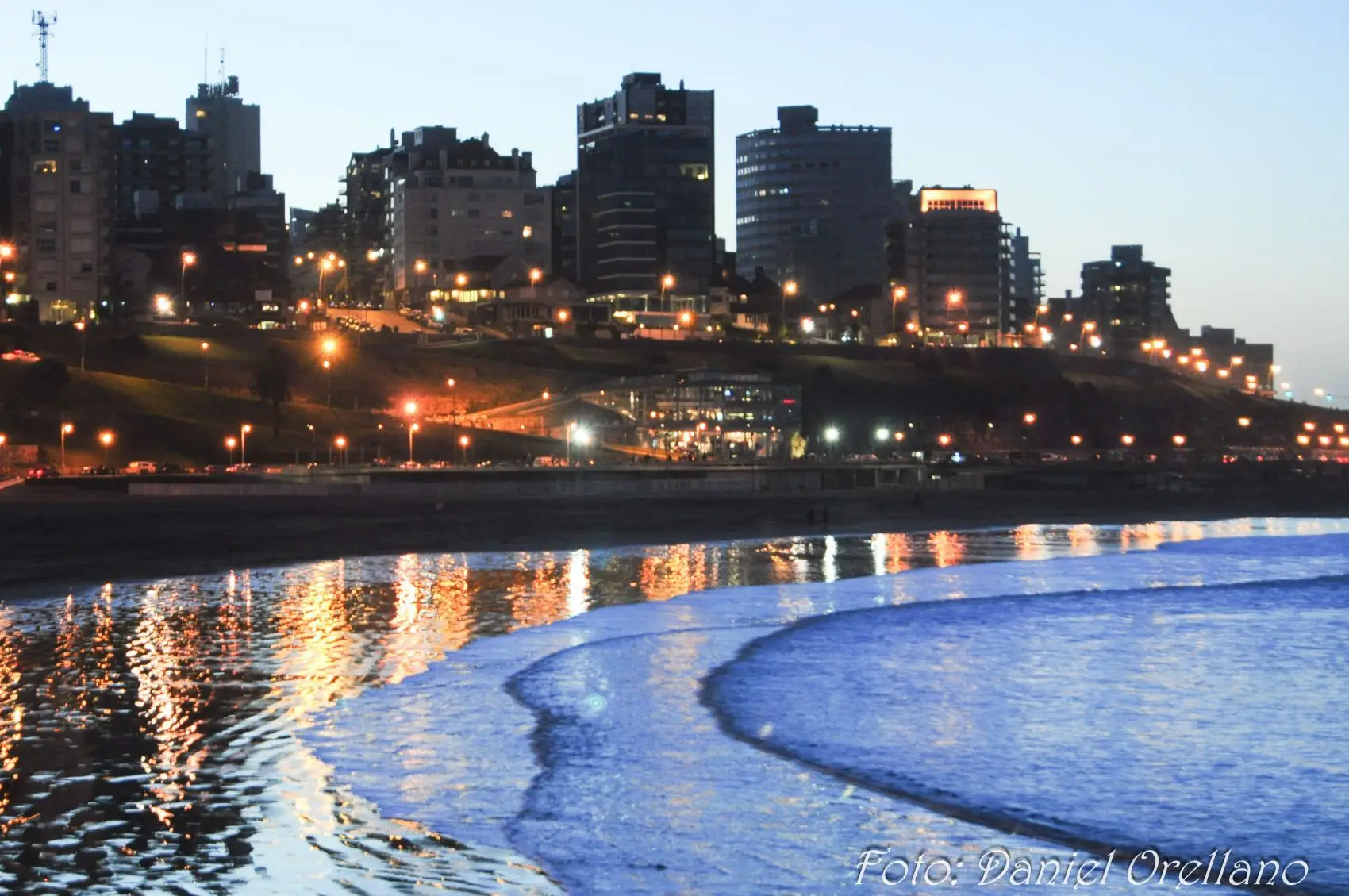 Atardecer Playa Varese Mar del Plata