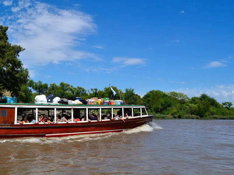 Excursiones barco Tigre Delta Paraná