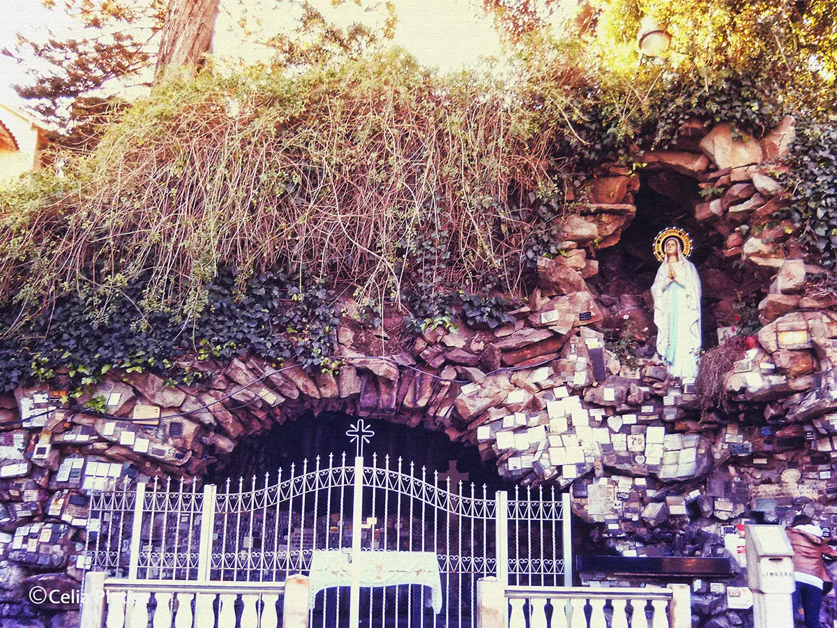 Gruta Lourdes Mar del Plata fachada