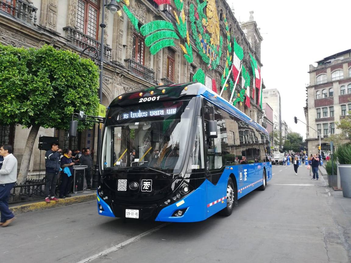 Transporte público ciudad.